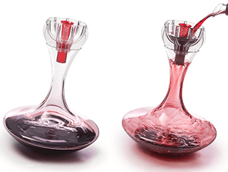 using a decanter